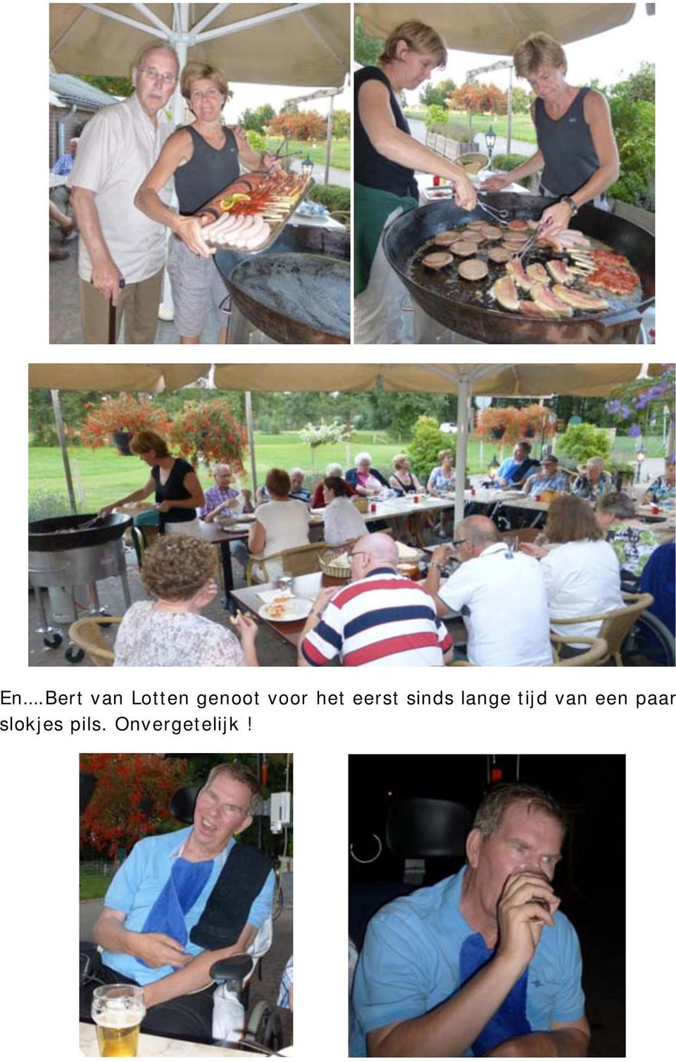 sinds lange tijd van een