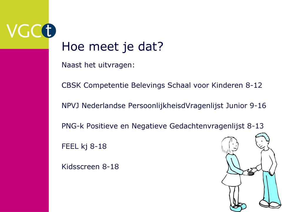 voor Kinderen 8-12 NPVJ Nederlandse