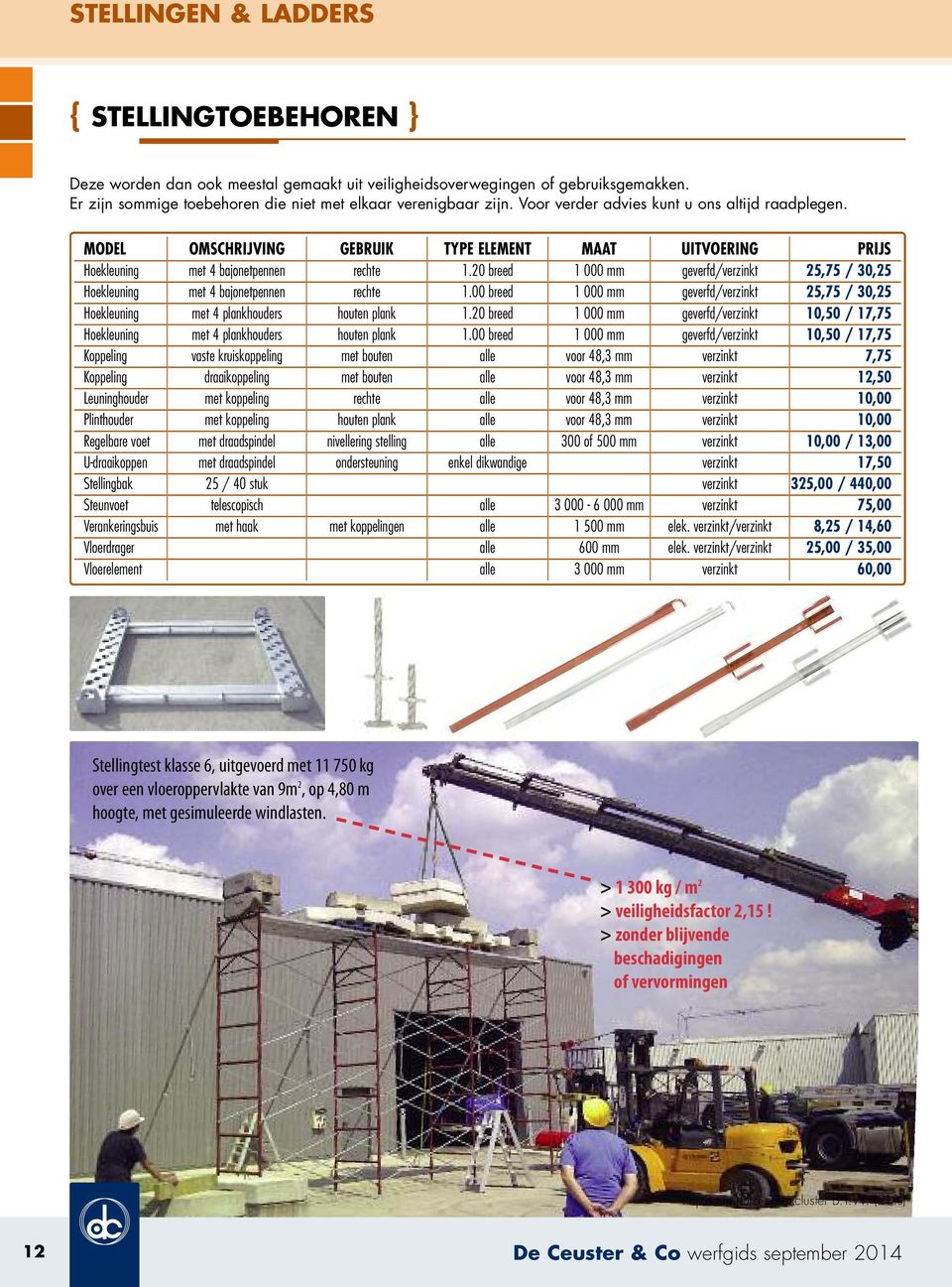 20 breed 1 000 mm geverfd/verzinkt 25,75 / 30,25 Hoekleuning met 4 bajonetpennen rechte 1.00 breed 1 000 mm geverfd/verzinkt 25,75 / 30,25 Hoekleuning met 4 plankhouders houten plank 1.