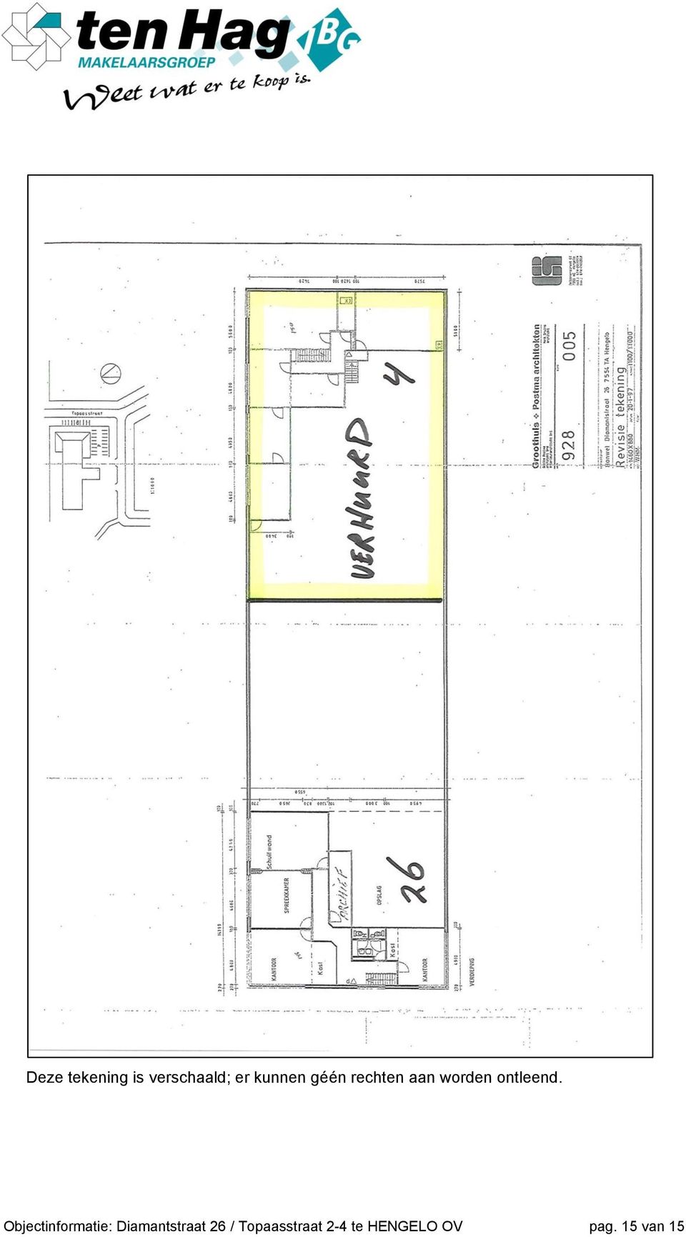 Objectinformatie: Diamantstraat 26 /