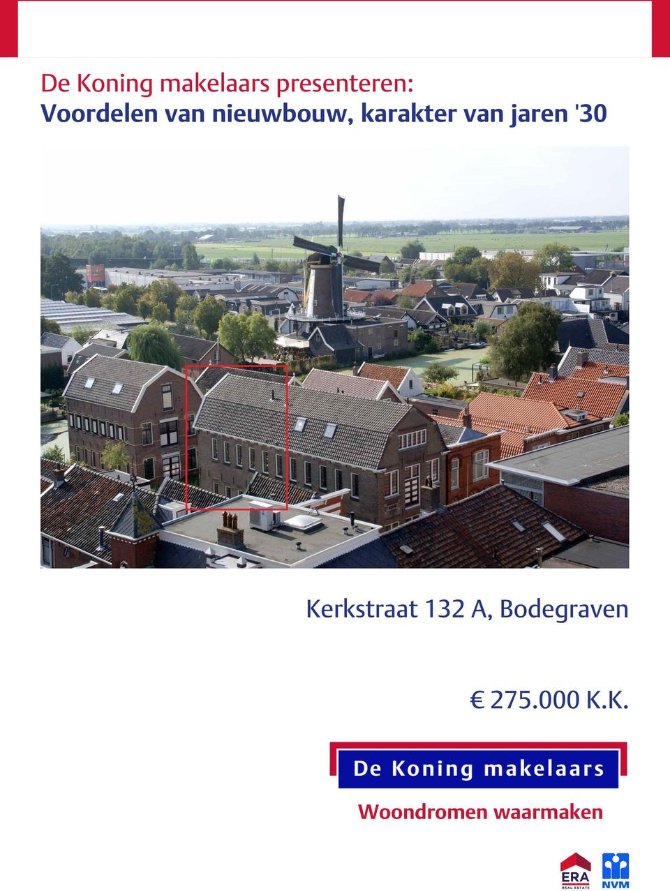 van jaren '30 Kerkstraat 132 A,