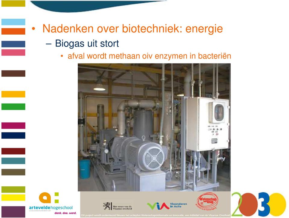 Biogas uit stort afval