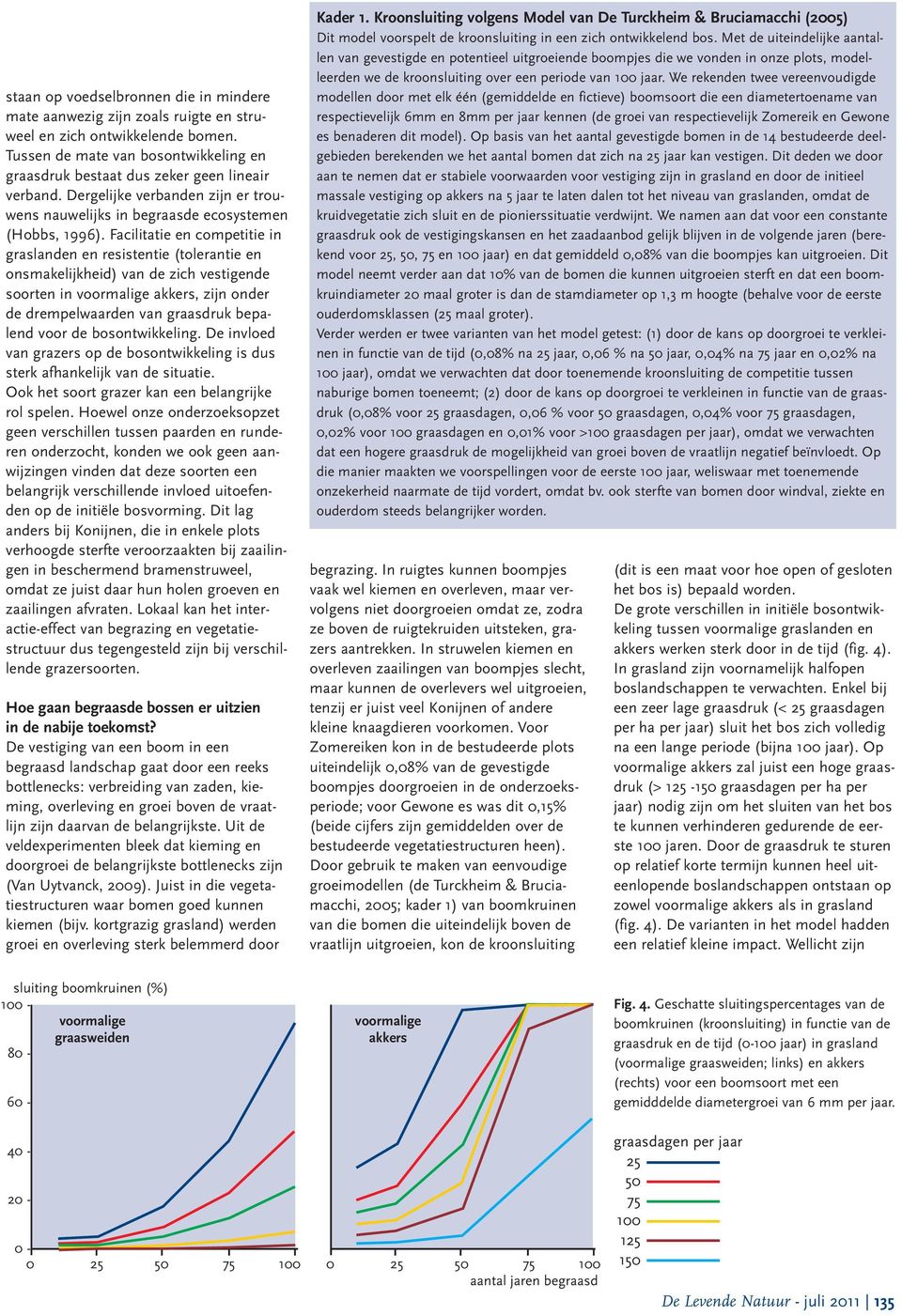 Facilitatie en competitie in graslanden en resistentie (tolerantie en onsmakelijkheid) van de zich vestigende soorten in voormalige akkers, zijn onder de drempelwaarden van graasdruk bepalend voor de