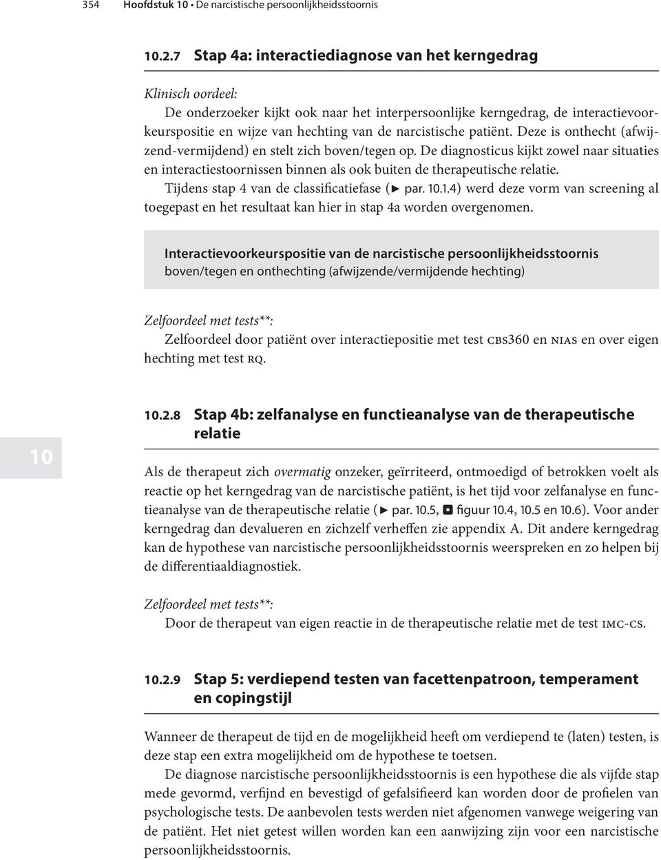 narcistische patiënt. Deze is onthecht (afwijzend-vermijdend) en stelt zich boven/tegen op.