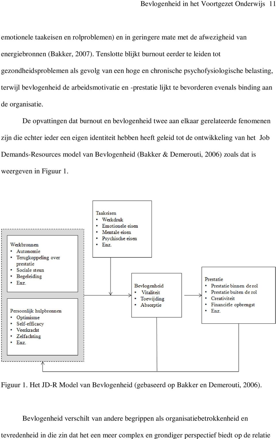 bevorderen evenals binding aan de organisatie.