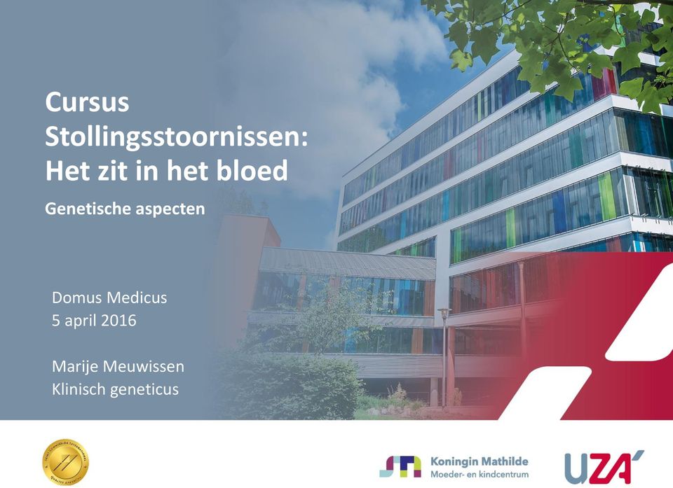 aspecten Domus Medicus 5 april