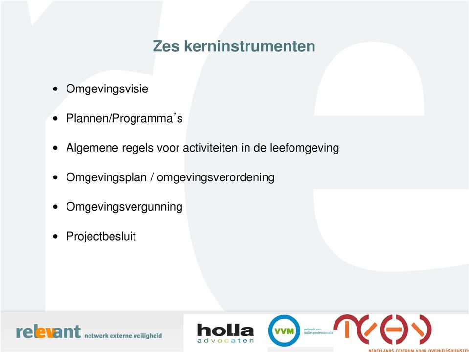 activiteiten in de leefomgeving