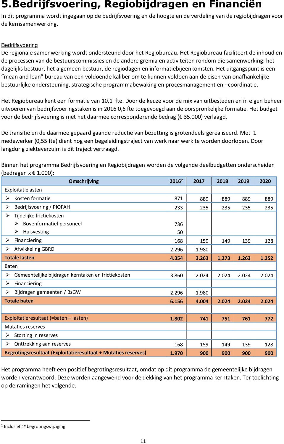 Het Regiobureau faciliteert de inhoud en de processen van de bestuurscommissies en de andere gremia en activiteiten rondom die samenwerking: het dagelijks bestuur, het algemeen bestuur, de regiodagen