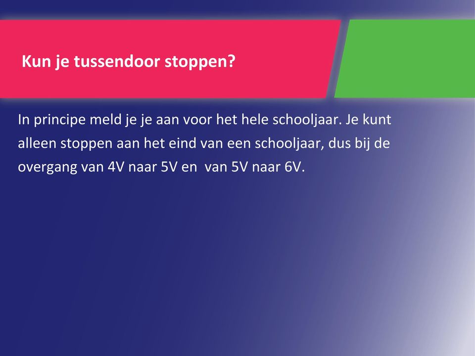 schooljaar.