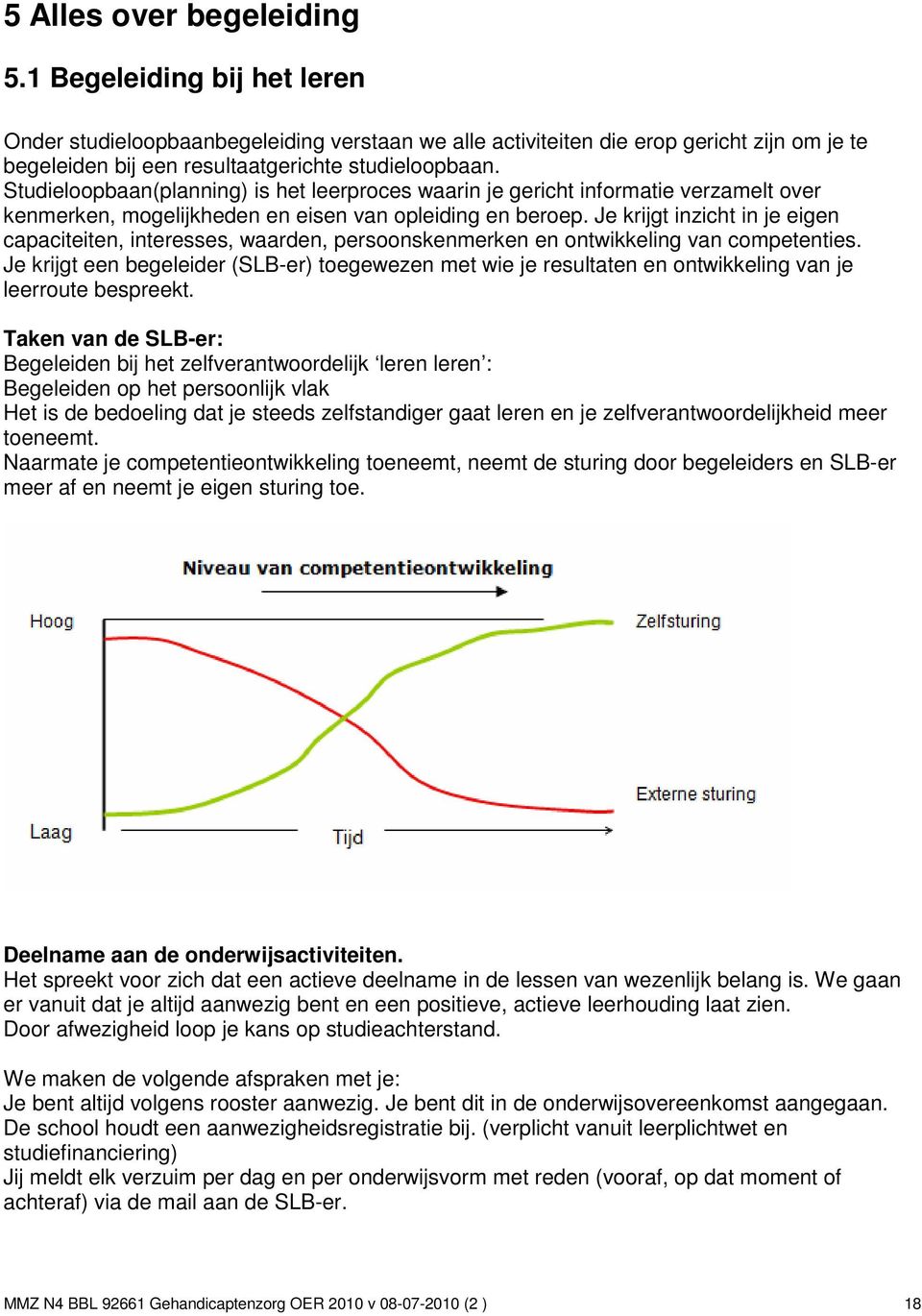 Je krijgt inzicht in je eigen capaciteiten, interesses, waarden, persoonskenmerken en ontwikkeling van competenties.