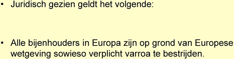 Europa zijn op grond van Europese