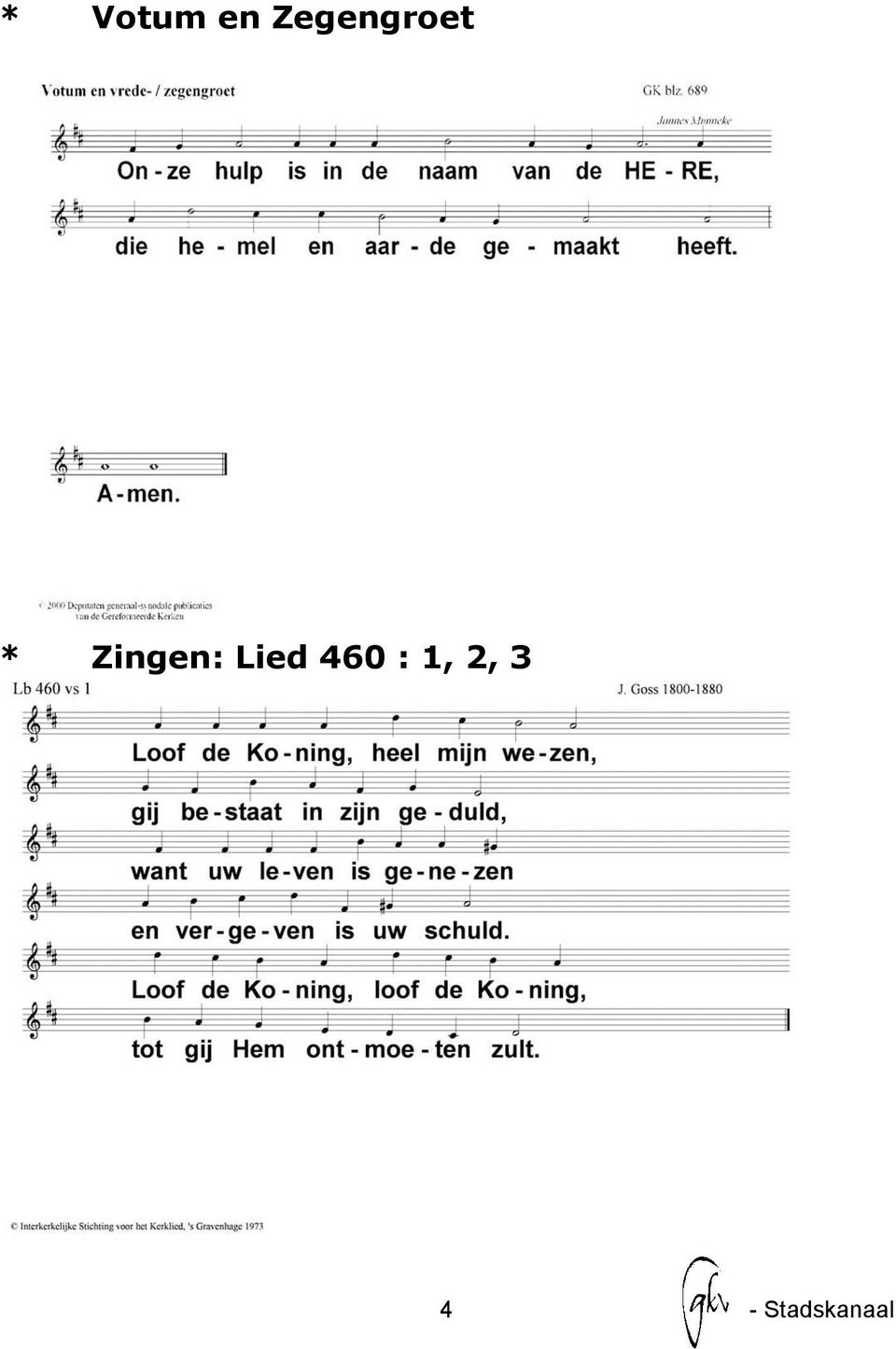 Zingen: Lied