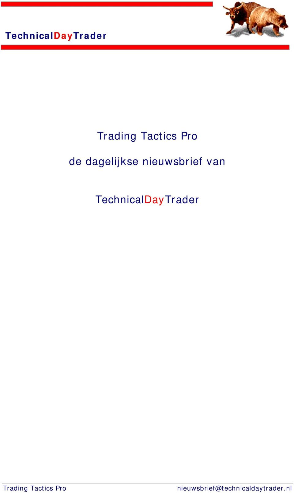 TechnicalDayTrader Trading