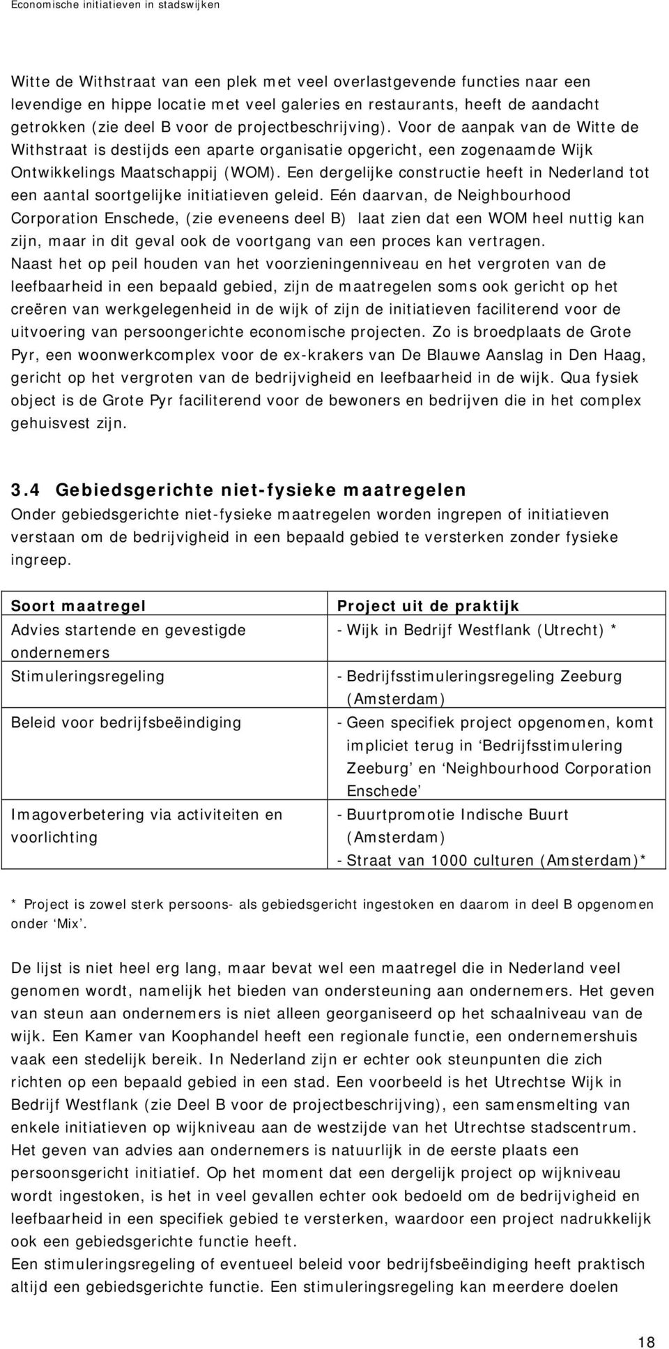 Een dergelijke constructie heeft in Nederland tot een aantal soortgelijke initiatieven geleid.