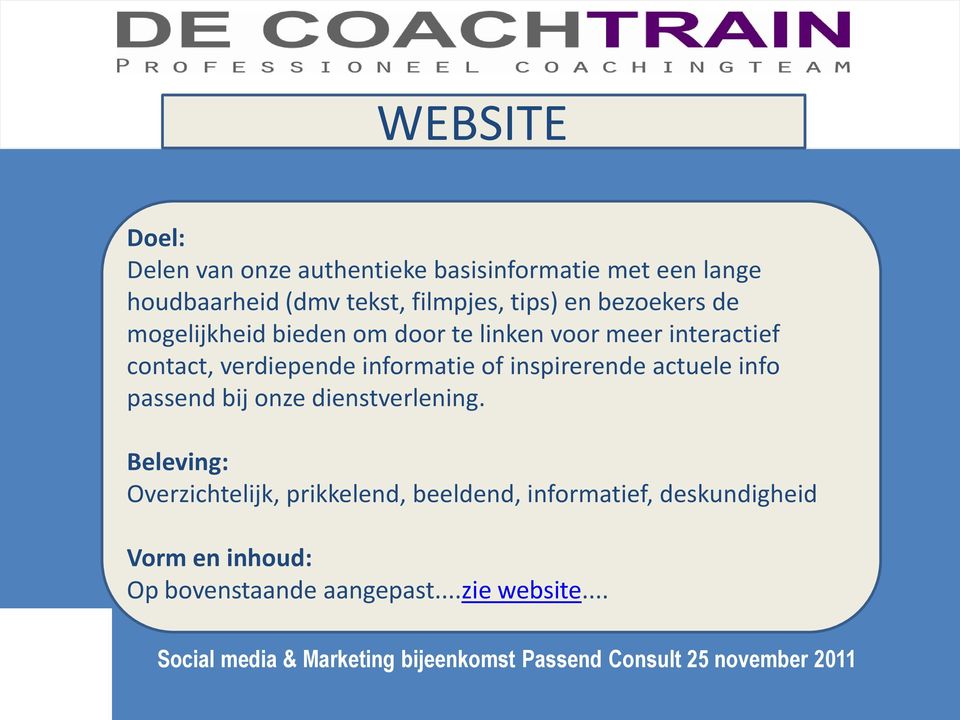 verdiepende informatie of inspirerende actuele info passend bij onze dienstverlening.