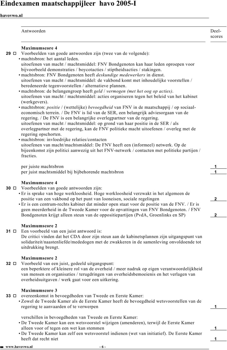 machtsbron: FNV Bondgenoten heeft deskundige medewerkers in dienst.