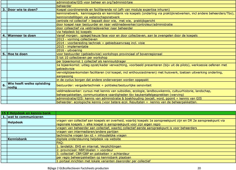 kennisinstellibgen via wetenschapsnetwerk centrale rol collectief > bepaalt door wie, met wie, praktijkgericht door koepel naar bestuurder en naar veldmedewerker/controleur/administratie door