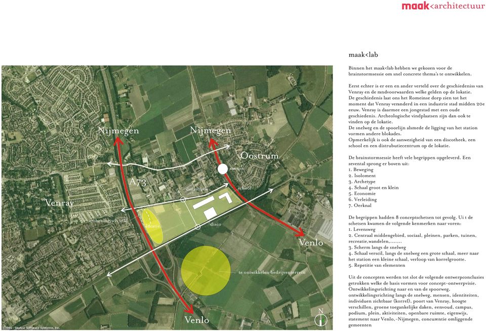 De geschiedenis laat ons het Romeinse dorp zien tot het moment dat Venray veranderd in een industrie stad midden 20e eeuw. Venray is daarmee een jongestad met een oude geschiedenis.