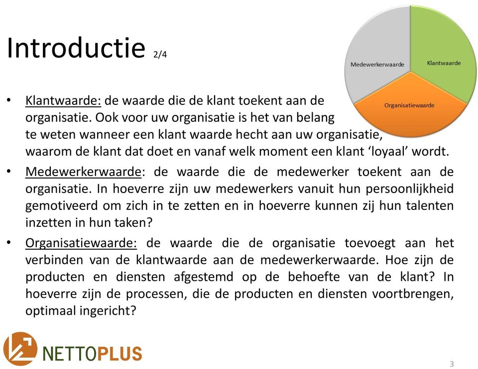 Medewerkerwaarde: de waarde die de medewerker toekent aan de organisatie.