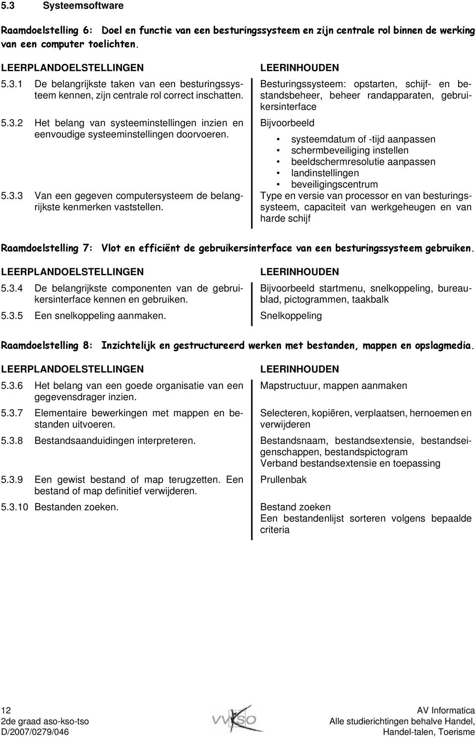 Besturingssysteem: opstarten, schijf- en bestandsbeheer, beheer randapparaten, gebruikersinterface Bijvoorbeeld systeemdatum of -tijd aanpassen schermbeveiliging instellen beeldschermresolutie