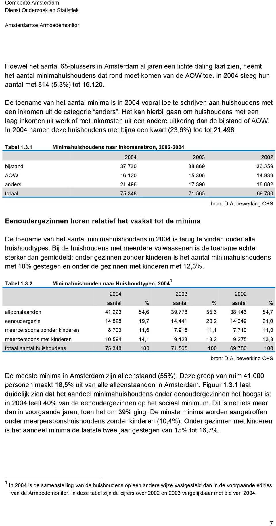 Het kan hierbij gaan om huishoudens met een laag inkomen uit werk of met inkomsten uit een andere uitkering dan de bijstand of AOW.