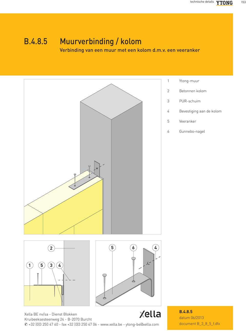 Dienst Dienst Blokken Blokken Kruibeeksesteenweg 2 2 -- B-2070 B-2070 Burcht Burcht +32 (0)3 250 7 60 60 - fax fax