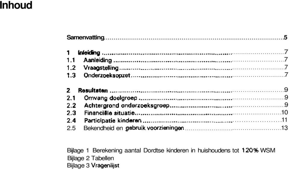 13 Bijlage 1 Berekening aantal Dordtse kinderen