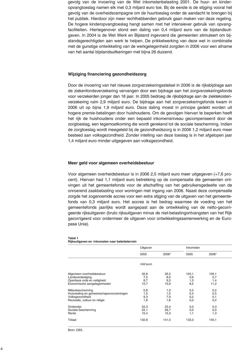 Hierdoor zijn meer rechthebbenden gebruik gaan maken van deze regeling. De hogere kinderopvangtoeslag hangt samen met het intensiever gebruik van opvangfaciliteiten.