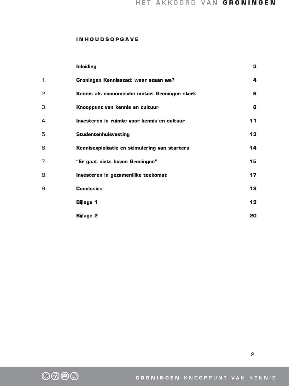 Investeren in ruimte voor kennis en cultuur 11 5. Studentenhuisvesting 13 6.