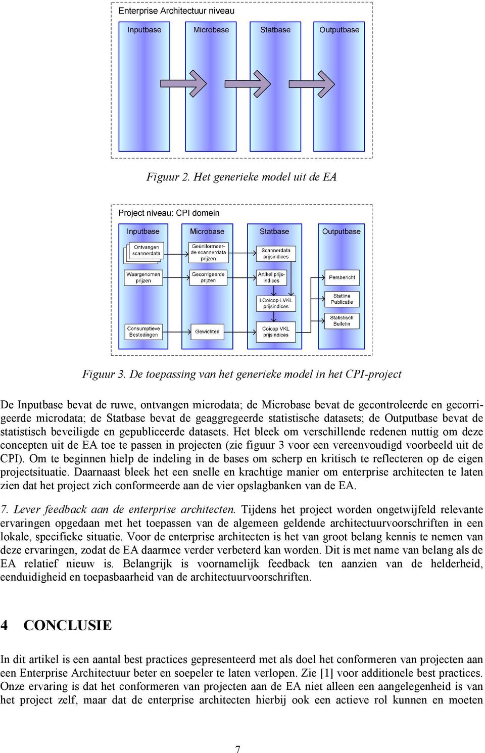 geaggregeerde statistische datasets; de Outputbase bevat de statistisch beveiligde en gepubliceerde datasets.