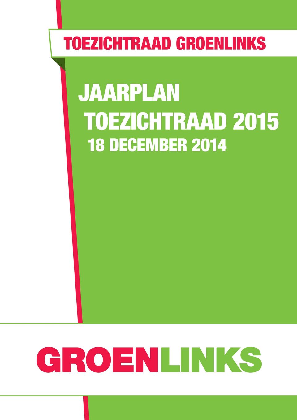 JAARPLAN  2015