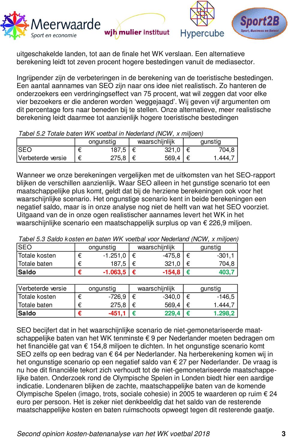 Zo hanteren de onderzoekers een verdringingseffect van 75 procent, wat wil zeggen dat voor elke vier bezoekers er die anderen worden weggejaagd.