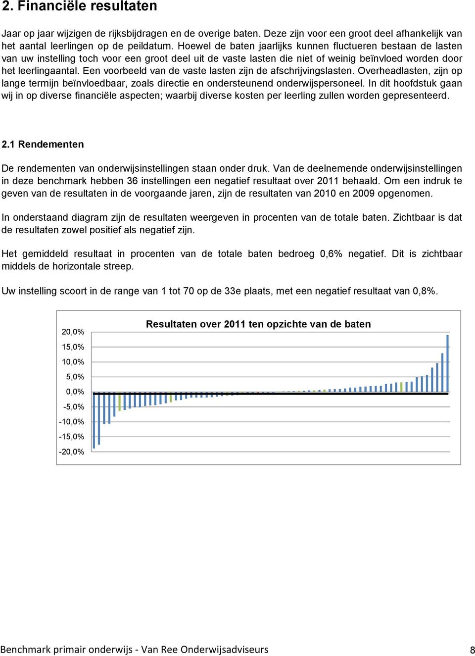 Een voorbeeld van de vaste lasten zijn de afschrijvingslasten. Overheadlasten, zijn op lange termijn beïnvloedbaar, zoals directie en ondersteunend onderwijspersoneel.