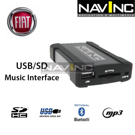 Fiat USB/SD interface 8-pins wisselaar aansluiting Art.