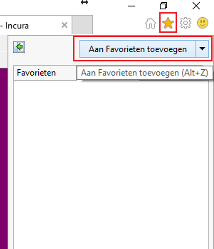 3 Favorieten Microsoft Internet Explorer Figuur 5: Icoon Microsoft Internet Explorer Websites die u regelmatig bezoekt kunt u snel terugvinden door ze in Internet Explorer als favoriet op te slaan.