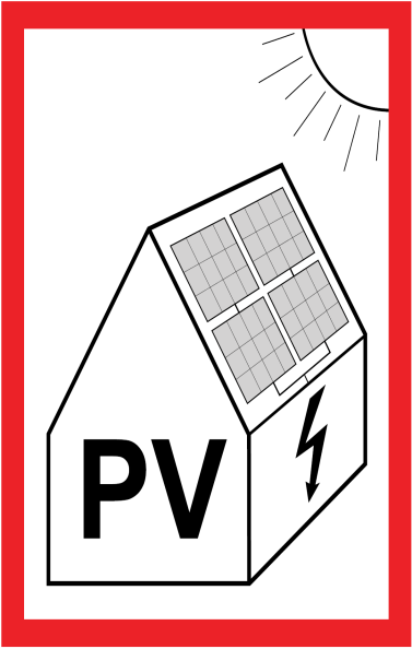 Bereikbaarheid en identificatie Bereikbaarheid voor onderhoud Aanwezigheid van PV moet duidelijk zijn: Bij het begin van de installatie Bij de meter Bij de schakel- en verdeelinrichting waarop