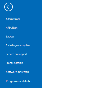 4 Korte toelichting menu s & functies In dit hoofdstuk wordt in het kort uitgelegd hoe u met Cashflow kunt werken. Waar vindt u welke functies en hoe is de globale werking van Cashflow. 4.