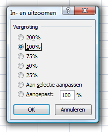 8.7 Opmerkingen Aan een cel kan een opmerking worden toegevoegd. Dit kan nuttig zijn als geheugensteun of als extra informatie voor de leerling i.v.m. het invullen van een werkblad.