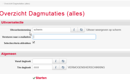 De verkoop- / inkoopfactuur kan ingezien worden met behulp van de daarvoor bestemde acties Tonen verkoopfactuur of Tonen factuurscan.