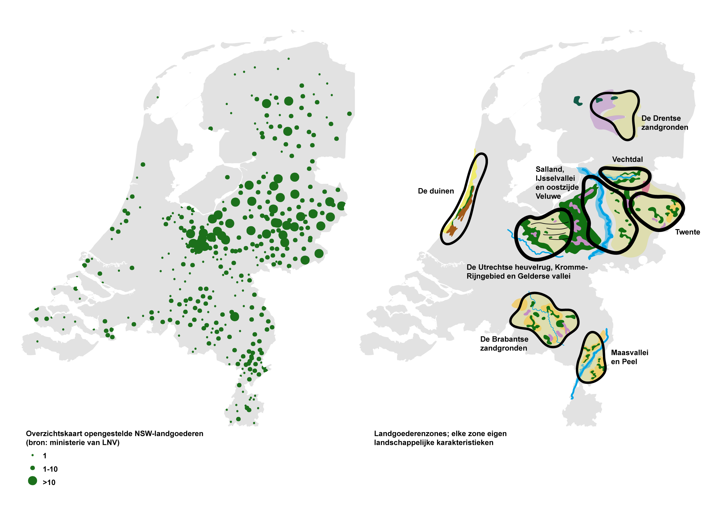 3 > is minimaal 10 hectare groot; > bevat een landhuis van allure met een woonbestemming; > heeft een inhoud van minimaal 1000 m3; > kan bestaan uit meerdere woningen mits de woningen een onderlinge