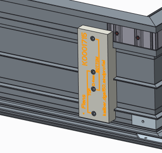 - Stap 15: Assembleer het onderste kaderprofiel en de 2 zijprofielen. (P1523410 of T1523420) Gebruik hiervoor zowel grote klameerhoeken (G0009687) als kleine klameerhoeken (G0009686).