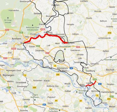 4.2 Laag 2: compartimentering Door te compartimenteren wordt een dijkring in twee of meer kleinere gebieden opgedeeld.