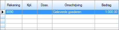 Bedrijfsparameters Voor de berekening van de btw over de kredietbeperking, kiest u voor al uw debiteuren een van de volgende opties in Onderhoud Algemene gegevens Bedrijfsparameters, map Btw