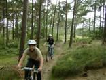 Mountainbike We maken een prachtige tocht door de Brabantse Kempen per mountainbike! Er wordt rekening gehouden met de langzaamste. Het dragen van een helm is verplicht.