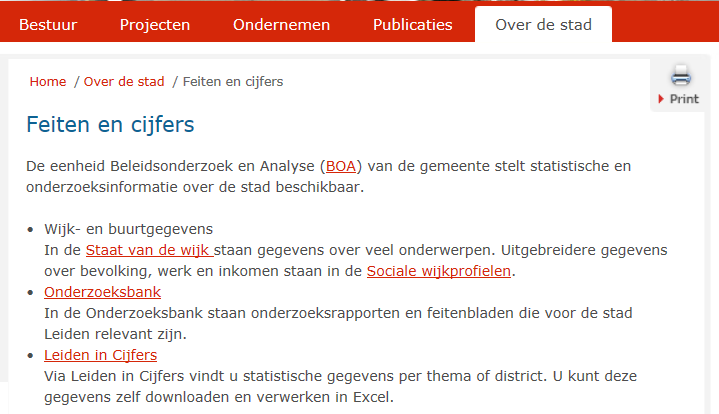 Om wijkgericht werken tot een succes te maken is het belangrijk om over de juiste gegevens te beschikken. BOA heeft een groot aantal statistische gegevens nu gepubliceerd in wijkprofielen.