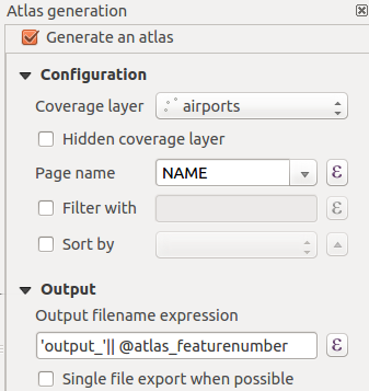 Figure 19.49: SVG export opties gaan. Selecteren van Als raster afdrukken op de tab Lay-out helpt om de effecten te behouden maar rastert de layout.