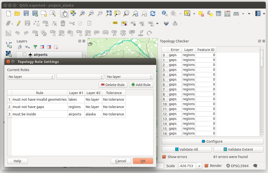 Figure 20.39: De plug-in Topologie Checker 20.