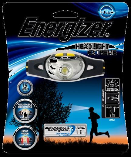 Energizer Lighting Energizer biedt tevens een breed en gedifferentieerd assortiment zaklampen aan in verschillende product- en dus ook