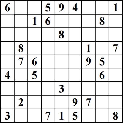 ?? De sudoku s passen precies in het witte vierkant.