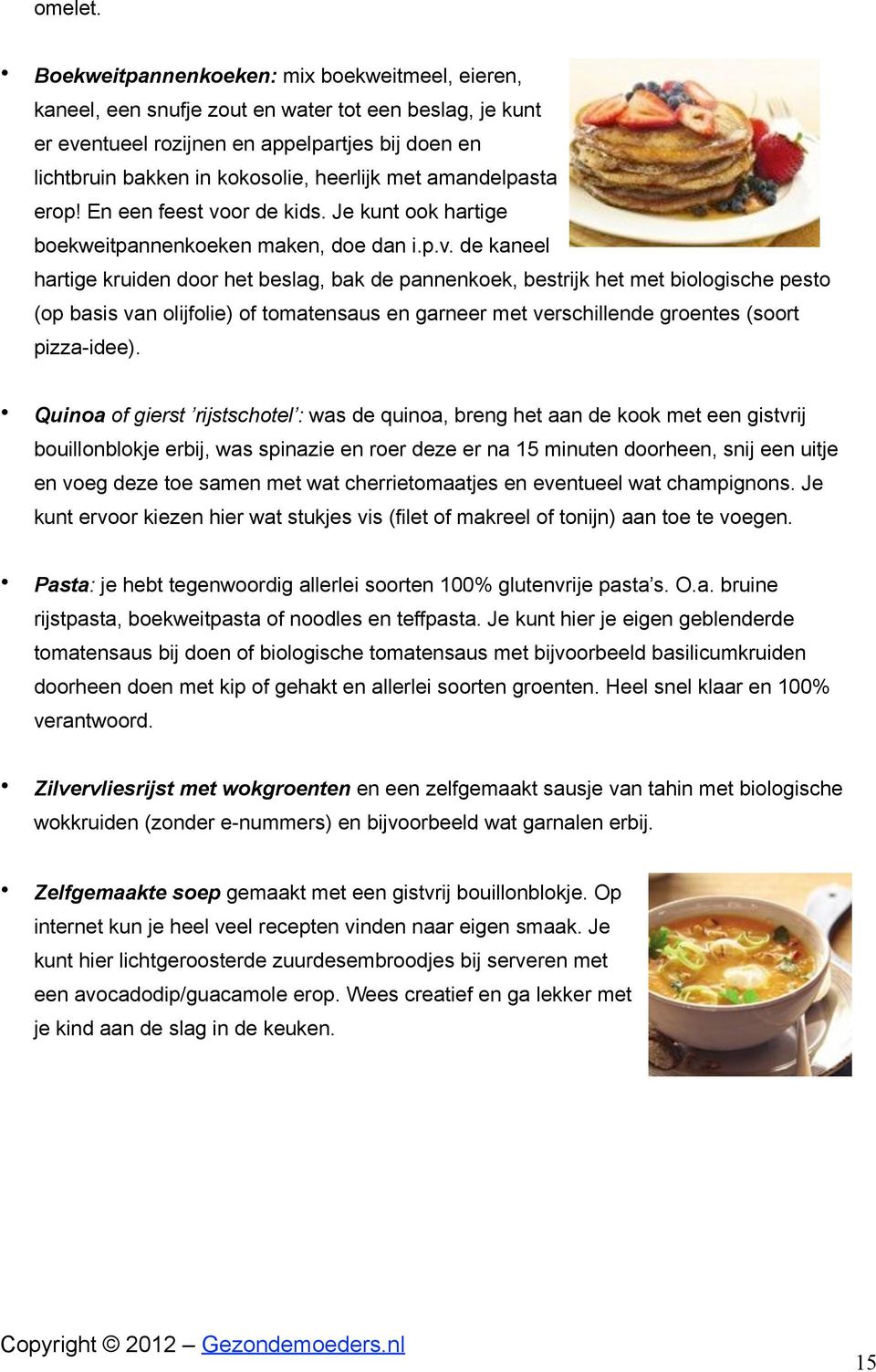 amandelpasta erop! En een feest vo